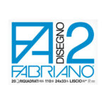Blocchi Disegno Fabriano F2 20 ff 2434 Squadrato