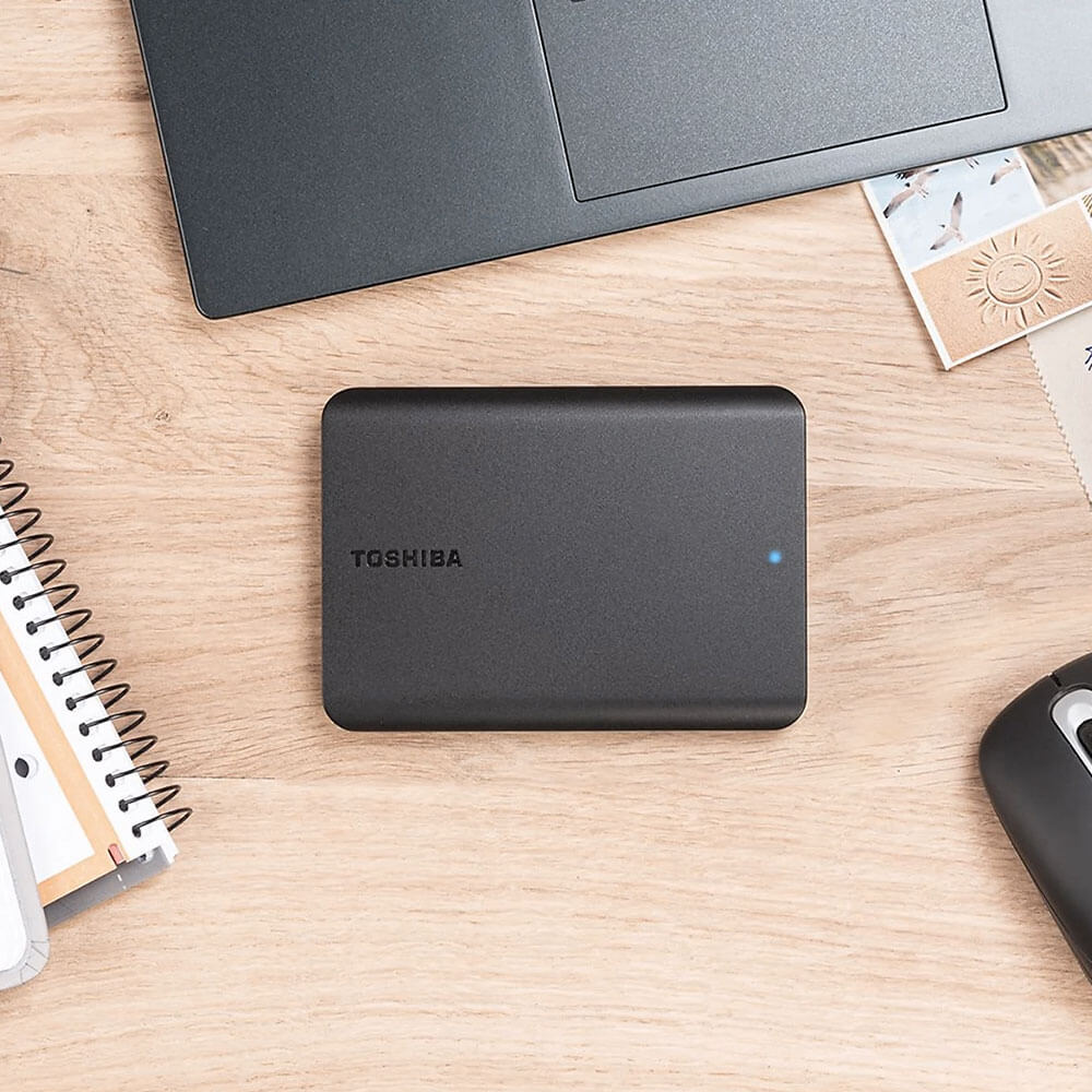 Hard Disk Esterno Toshiba Canvio Basics 2.5" 2TB - immagine 2