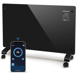 Termoconvettore Elettrico Aigostar Helen Smart Portatile Basso Consumo da 1000W/2000W