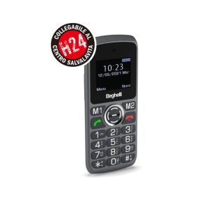 Telefono Cellulare Beghelli Salvalavita Senior SLV 10 Dual Sim Grigio
