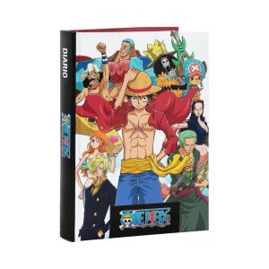 Diario 12 Mesi 2024/25 - One Piece - Giornaliero non datato Rosso fronte
