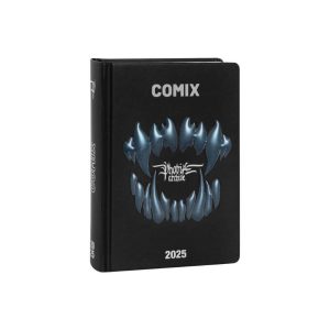 Diario 16 Mesi 2024/25 - COMIX x Phobia Archive - Giornaliero Medium Nero