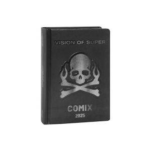 Diario 16 Mesi 2024/25 - COMIX x Vision Of Super - Giornaliero Medium Nero