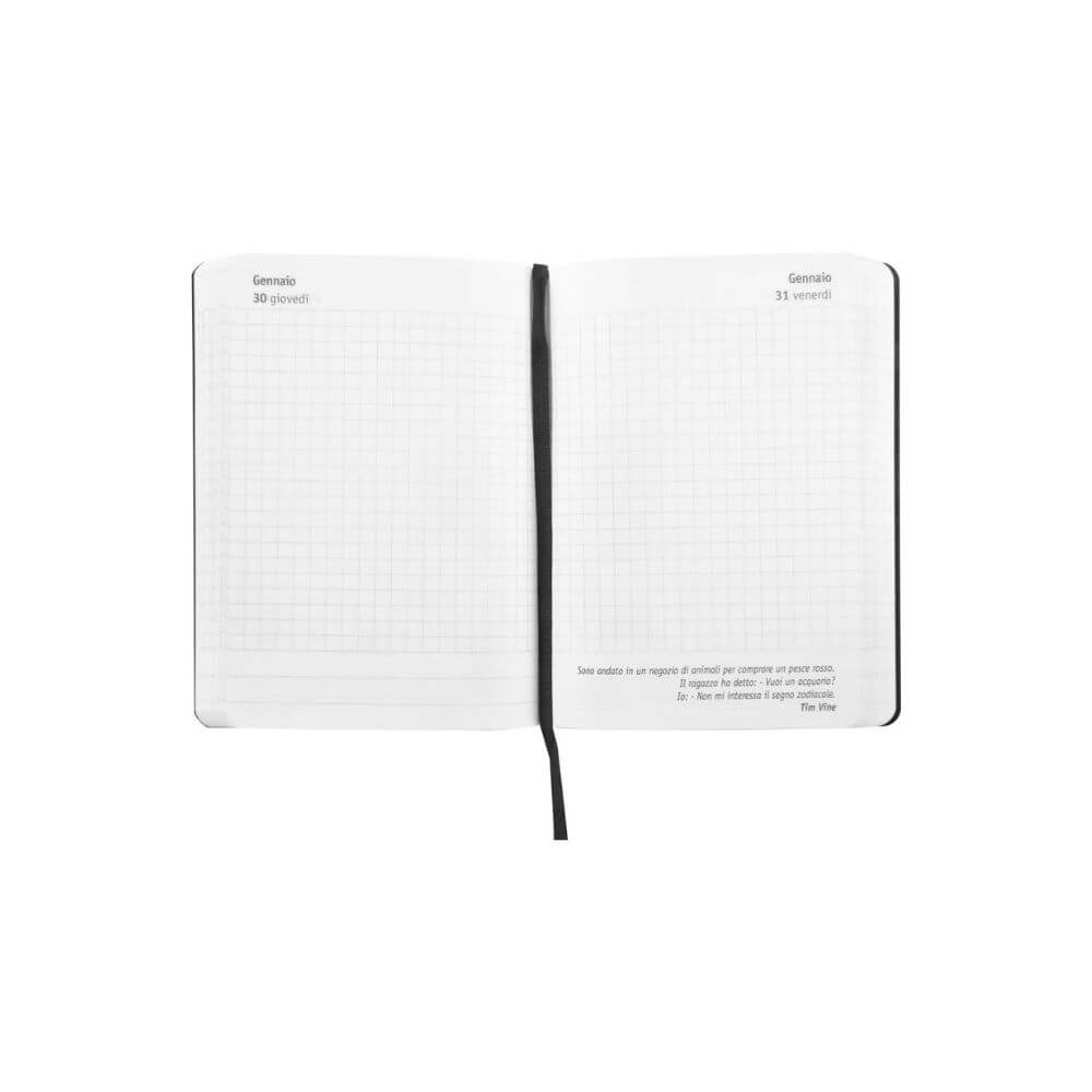 Agenda 13 Mesi 2024/25 - COMIX U Yourself - Giornaliera Mini Nero