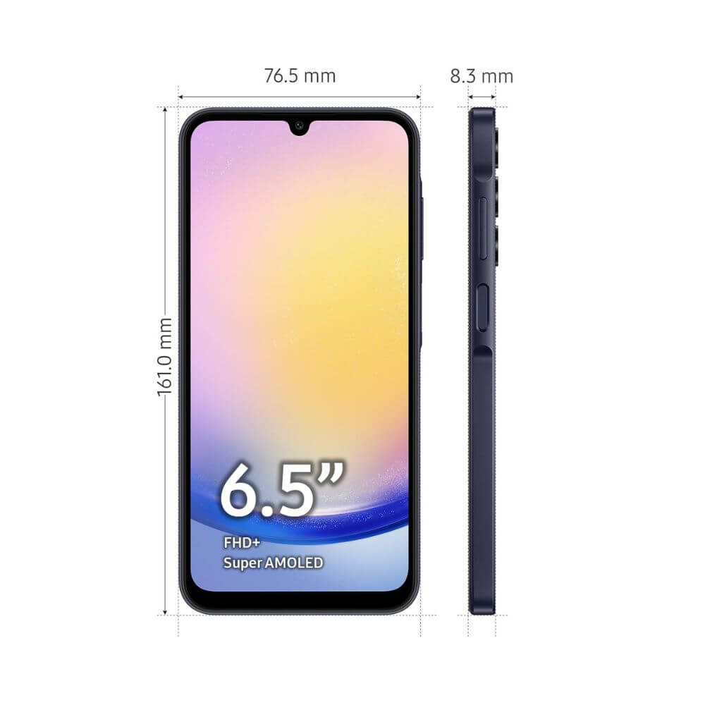 Samsung Galaxy A25 6-128GB 5G Black Blue