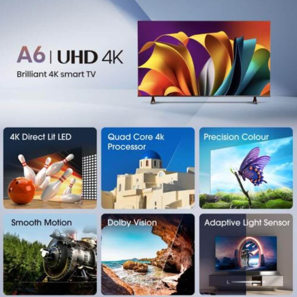 Smart TV Hisense 4K UHD 43A69N