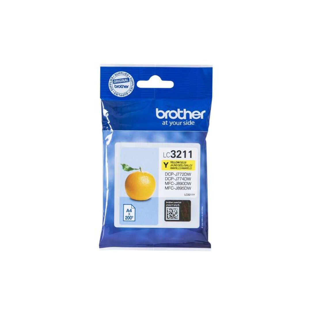 Cartuccia originale Brother LC3211 inkjet Giallo - LC3211Y